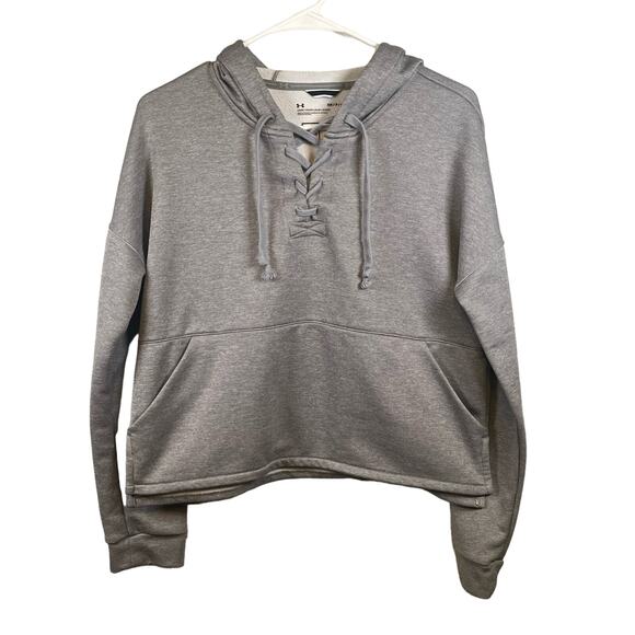 Under Armour Women's Cross Town Pullover Hoodie Sweatshirt Sz Small - Picture 3 of 6